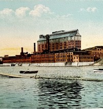Kennebec River Whitney Paper Mills Waterville Postcard Maine c1900-20s D... - $19.99
