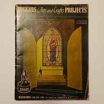 Vintage 1944 Higgins Arts and Crafts Projects softcover Book - £9.56 GBP