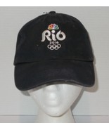 RIO 2016 Olympics NBC adjustable Hat Cap black OSFM - €12,74 EUR