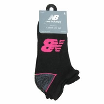 New Balance Cushion Low Cut Socks Womens Size (4-10) 6 Pair Black Multi ... - $17.49