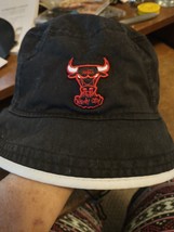 Vintage Nba Chicago Bulls Bucket Hat Hardwood Classic New Era Size L - £10.24 GBP