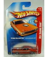 HOT WHEELS WEB TRADING CARS '70 DODGE CHALLENGER HEMI BURNT ORANGE MOSC ... - $9.99