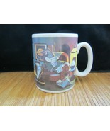 Vintage 1994 Large Looney Tunes Lifestyles Bugs Bunny Couch Potato Coffe... - $469.08 MXN