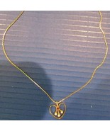 Beautiful Avon Heart Necklace - 9 1/2&quot; - £6.13 GBP