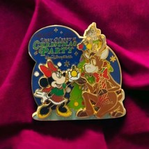 Disney Christmas Party Pin 2006 Mickeys Very Merry Minnie Mouse Reindeer... - £15.95 GBP