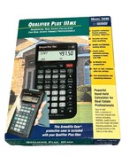 Qualifier Plus III MX Model 3440 Real Estate Financial Calculator New Op... - £34.53 GBP