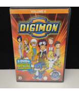 Digimon Digital Monsters Official Second 2nd Season Volume 6 DVD Set 13 ... - $9.99