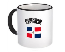 Dominican Republic : Gift Mug Flag Chest Dominican Expat Country - $15.90