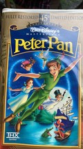 Walt Disney’s Masterpiece Peter Pan Fully Restored 45th Anniversary Ltd. Ed. - £6.79 GBP