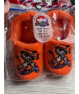 Plush wooden shoe slippers from Holland Netherlands NEW fits Kids 4-5 - $18.00
