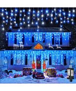Cascada De Luces 400 LED Navideñas 33FT Decoracion Navidad Para Exterior... - $36.49