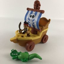 Disney Jake Never Land Pirates Sail N Roll Ship Sailwagon Playset Mattel 2013 - £19.32 GBP