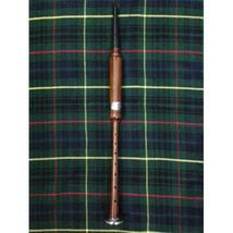 Practice Chanter Rosewood Natural Finish Thistle Engraved Fittings With ... - $25.00