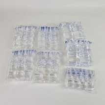  LOT Department 56 Chrustmas Village 44476 REAL ACRYLIC ICE  Set Cubes Retired - £31.47 GBP