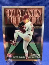 1998 Topps - Season Highlights Minted in Cooperstown #476 Curt Schilling - £11.68 GBP