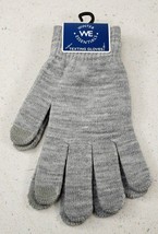 WE Essentials Warm Gray Winter Texting Gloves Unisex One Size Fits All - £8.51 GBP