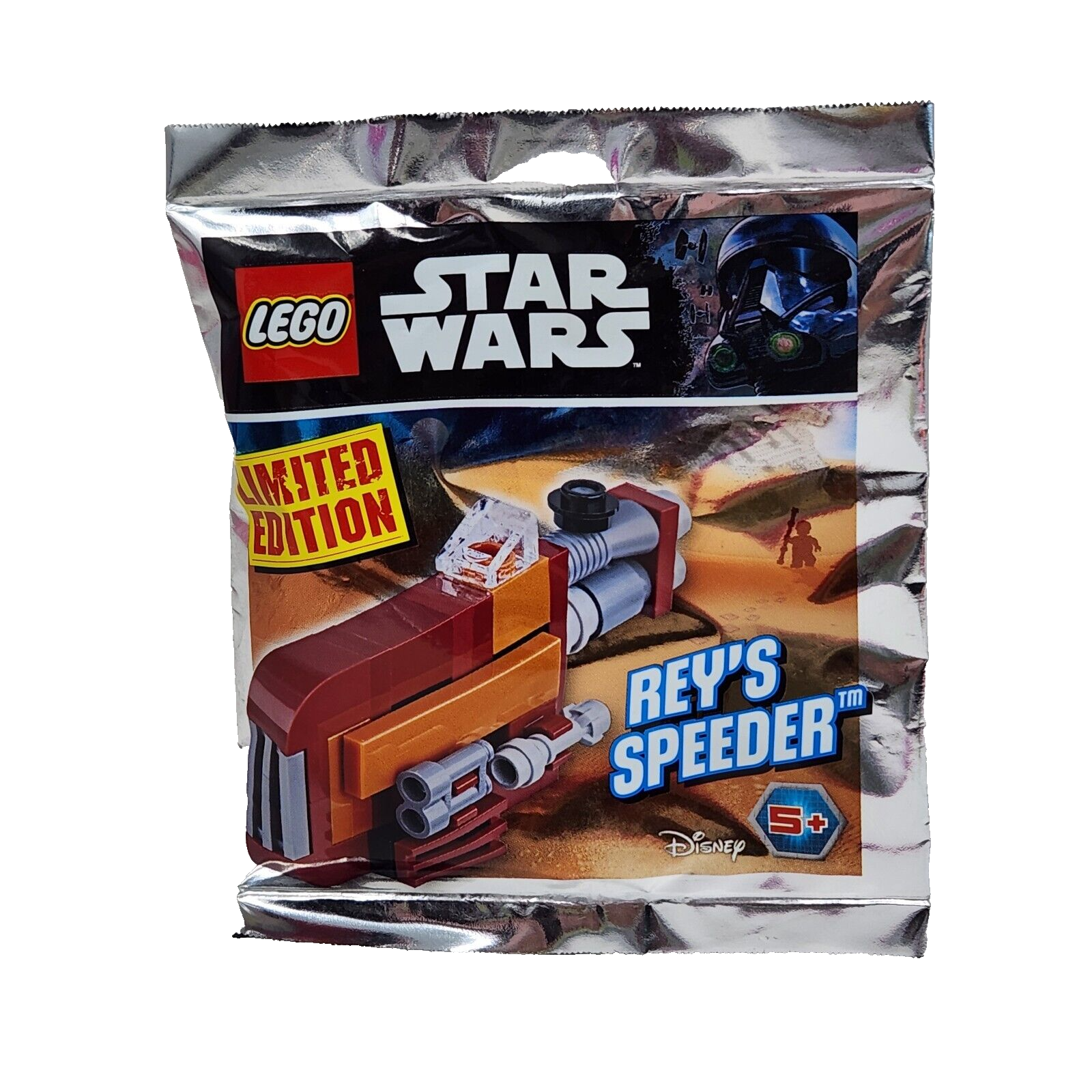 LEGO STAR WARS REY&#39;S SPEEDER DISNEY NEW SEALED FOIL LIMITED EDITION # 91... - $12.35