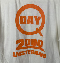 Vintage Amsterdam T Shirt 2000 Q Day Dutch Monarchy Free Market Single S... - £31.38 GBP