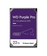 WD Purple Pro WD221PURP 22TB Internal Hard Drive HDD SATA 6 Gb/s 512 MB ... - £721.06 GBP