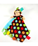Mary Meyer Taggies Monkey 13x13 Security Blanket Lovey Toy Soft Baby Com... - $218.02 MXN
