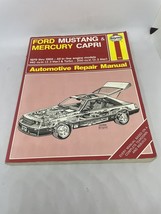 HAYNES AUTOMOTIVE REPAIR MANUAL 654 FORD MUSTANG &amp; MERCURY CAPRI 1979-1993 - $279.04 MXN