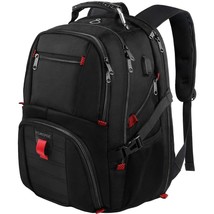 Travel Backpack, Extra Large 50L Laptop Backpacks For Men Women, Water Resistant - £36.95 GBP