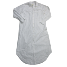 NWT Anthropologie Maeve The Soren in White Cotton Long-Sleeve Shirt Dress S - £87.92 GBP