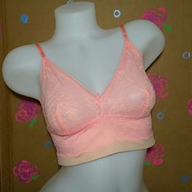 Victoria&#39;s Secret Pink / Peach Bralette M - $12.99