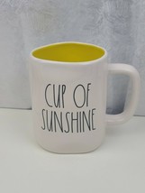 Rae Dunn Cup Of SunShine Coffee Mug Yellow Interio NEW / FREE SHIPPING - $445.49 MXN