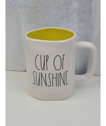 Rae Dunn Cup Of SunShine Coffee Mug Yellow Interio NEW / FREE SHIPPING - $445.49 MXN