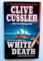 White Death: A Kurt Austin Adventure Novel Series Book by Clive Cussler - $6.50