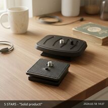 Tripod Mount Plate, Quick Release Square 41mm &amp; 43mm, Compatible with Am... - $315.07 MXN