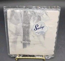 Japanese napkins vintage SANKYO 20 Bamboo paper sealed package 9x9 Made ... - €8,39 EUR