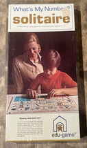 1970 Ed-U-Cards What’s My Number Solitaire Game Ages 6-12 Home School Brand New - £37.36 GBP