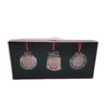 St. Nicholas Square Ornament Frames Set of 3 Kohls S904791 In Original Box - $335.33 MXN