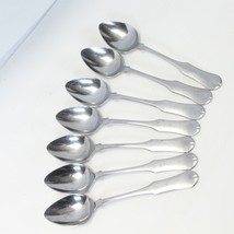 Oxford Hall OXH59 Oval Soup Spoons 7 1/4&quot;  Lot of 7  Stainless - $27.43