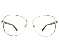 Nine West Sonnenbrille Rahmen NW126S 770 Rotgold Rosa Blau Übergröße 58-14-135 - £48.50 GBP