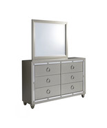 Global Furniture USA 1621 Riley Silver Mirror - $214.45