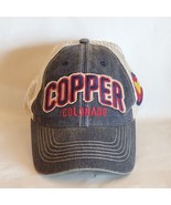 Copper Colorado Trucker Hat Legacy Denim Snapback Embroidered Taiwan ROC - £13.20 GBP