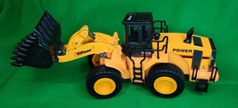 Top Race Diecast Heavy Metal Construction Toy Front Loader Tractor Model... - $16.09