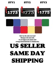 SET OF 2 Custom Mailbox Numbers Vinyl Decals Stickers Choose Size Color ... - €6,82 EUR+