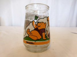 Welch&#39;s Disney Winnie The Pooh Jelly Jar Glass Cup Pooh&#39;s Grand Adventure  - £5.44 GBP