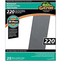 ALI INDUSTRIES 4241 9&quot; x 11&quot; Waterproof Sanding Sheets, Black - €24,70 EUR