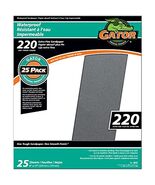 ALI INDUSTRIES 4241 9&quot; x 11&quot; Waterproof Sanding Sheets, Black - $40.21 CAD