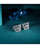 Trapezoid Cut Lab Grown Diamond Stud Earrings - $1,023.00