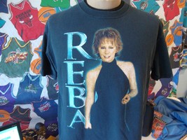 Vintage Reba McEntire Tour Band Tee Concert T Shirt Size L large - £31.10 GBP