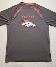 Majestic Cool Base Mens Size Large Denver Broncos T Shirt - £5.31 GBP