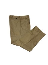 Dockers Mens Signature Khaki Classic Fit Pleated Pants 38X34 Tan - £22.42 GBP