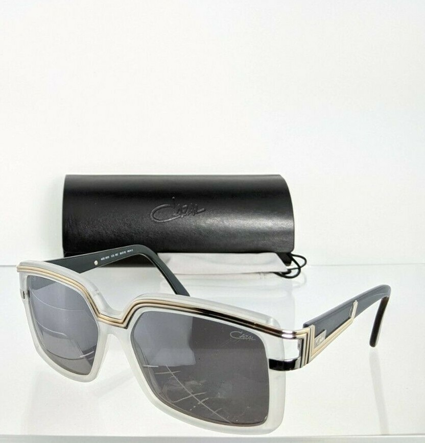 Brand New Authentic CAZAL Sunglasses MOD. 8033 COL. 002 Black Clear Gold... - $217.79