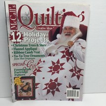 McCall&#39;s Quilting Magazine November 1996 Creative Ideas 12 Holiday Projects Chri - £10.20 GBP